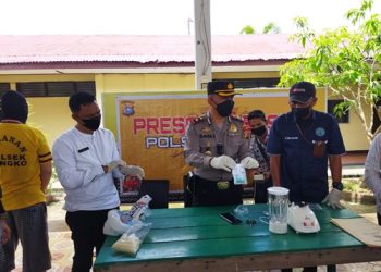 Pengedar Pil Ekstasi Jenis Baru Ditangkap Polsek Bangko