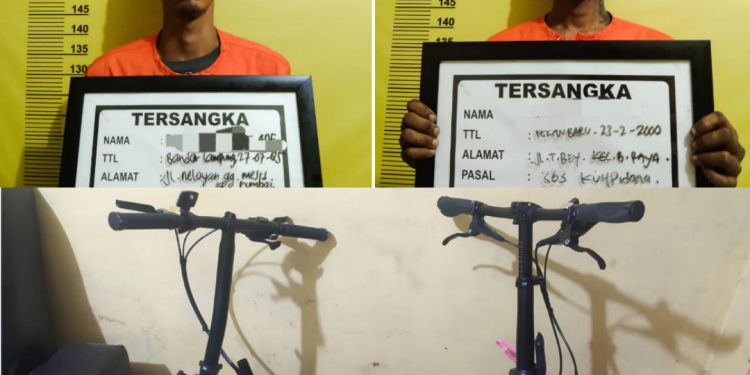 Rampok Toko Sepeda, Pengamen di Pekanbaru Diringkus