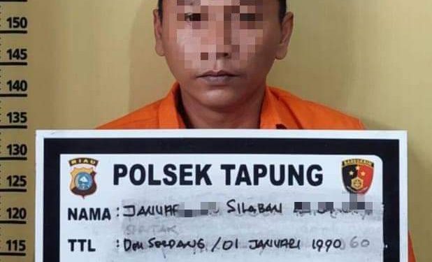 Kesal Pacar Tolak diajak Jalan, Pria Di Kampar Siram Pacar Dengan Keras