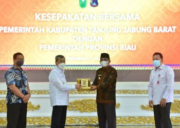 Pertemuan Pemkab Tajung Jabung Barat dengan Pemprov Riau