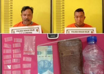 Hendak Jual Sabu di Rumah Makan Miliknya, Pak Kumis dan Hendri Diringkus Polisi Nyamar