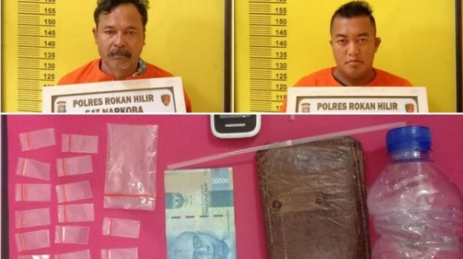 Hendak Jual Sabu di Rumah Makan Miliknya, Pak Kumis dan Hendri Diringkus Polisi Nyamar