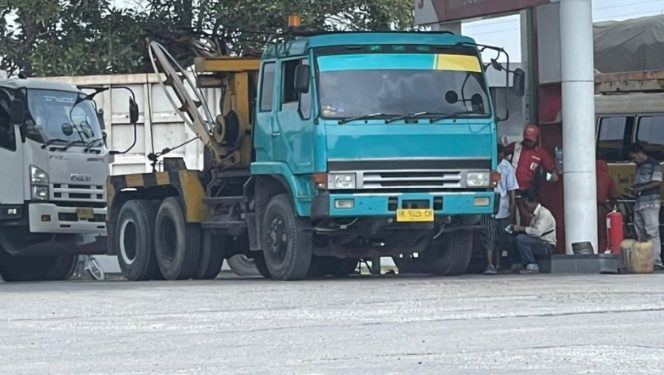 Langsir BBM Subsidi Untuk Kebutuhan Industri, Truk Tangki 450 Liter Ditangkap, Tiga Pelaku Diamankan