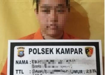 Motornya dipinjam lalu Digadaikan Mantan Istri, Pelaku Ditangkap Usai Dilaporkan Sang Suami ke Polsek Kampar