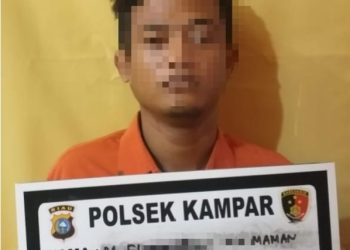 Curi Sepeda Motor, Warga Bengkalis Ditangkap Unit Reskrim Polsek Kampar di Pekanbaru