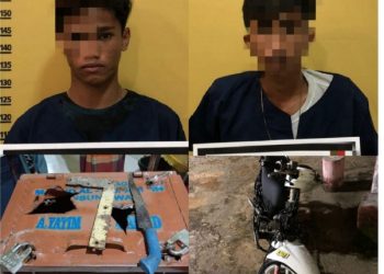 Gasak Kotak Infaq di 4 Masjid, Dua Pelaku Diringkus Tim Macan Polres Kampar