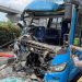 Sedikitnya 2 Orang Tewas dan Puluhan Lainnya Luka-luka Saat 2 Bus TransJakarta Bertabrakan di Cawang