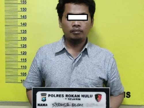 Jual Chip Higgs Domino Selama Dua Bulan, Pria di Rohul Ditangkap Polisi