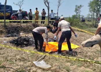 Belum Beraksi, Pria Diduga Maling Motor Tewas Dibakar Massa