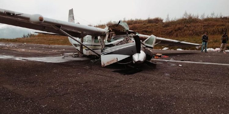 Gagal Mendarat Pesawat Kargo Smart Air Kecelakaan di Papua, Pilot Meninggal