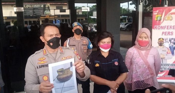 Tragis, Seorang Wanita Tewas Dihantam Tabung Melon Oleh Suaminya Sendiri