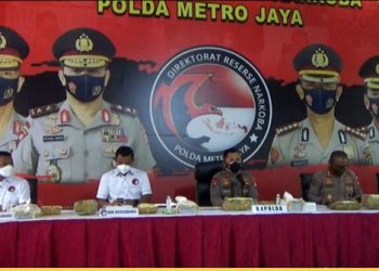 1,37 Ton Ganja Diamankan dari Jaringan Aceh Bersama 12 Pelaku