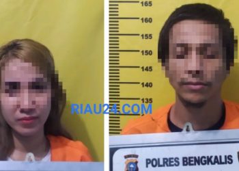 Seorang Perempuan dan Satu Orang Laki Laki di Mandau Diciduk Polisi Bersama 24,3 Gram Sabu