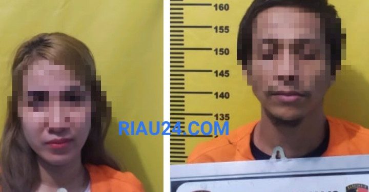Seorang Perempuan dan Satu Orang Laki Laki di Mandau Diciduk Polisi Bersama 24,3 Gram Sabu