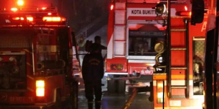 25 Kios Pasar Bawah Bukittinggi Kembali Terbakar