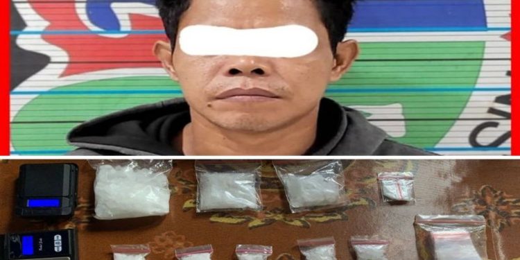 Polisi Berhasil Gagalkan Jual-Beli Narkoba di Kolong Jembatan Sei Alalak