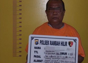 Bejat, Pria Paruh Baya di Rohul Cabuli Anak Dibawah Umur