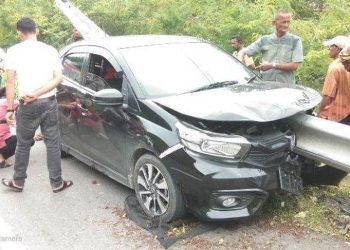 Kronologi Mobil di Aceh Alami Kecelakaan hingga Tembus Besi Pembatas Jalan