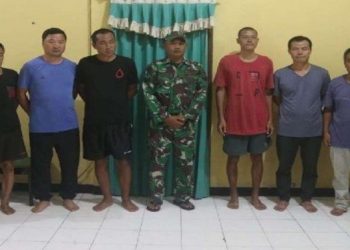 Lakukan Penambangan Ilegal, Waropen Papua Tangkap Enam WNA asal China