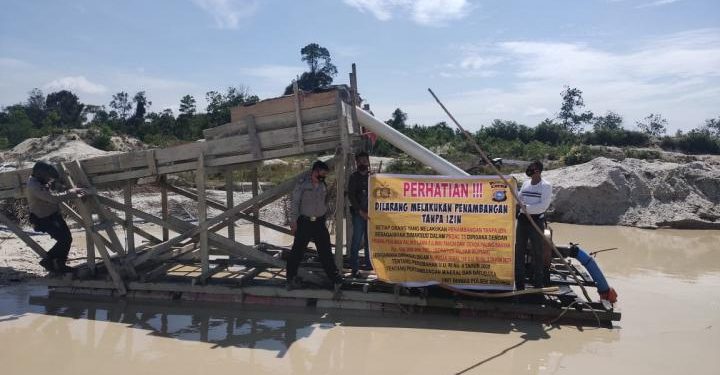 Tiga Polsek di Kuansing Gagal Tangkap Pelaku PETI