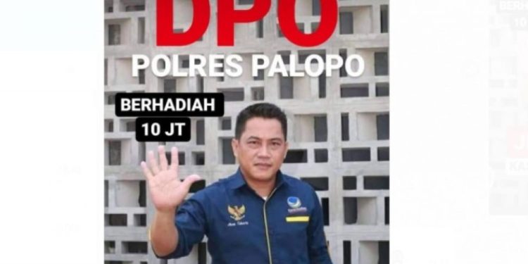 Buru Buronan Kasus Pelecehan Seksual di Bawah Umur, Polres Palopo Buat Sayembara Berhadiah Rp10 Juta