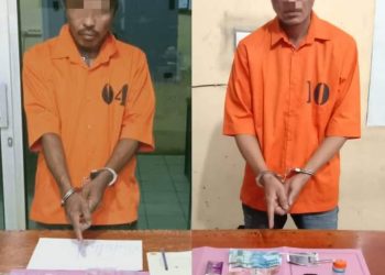 Amankan 14 Paket Sabu, Unit Reskrim Polsek Tapung Tangkap 2 Pelaku Narkoba