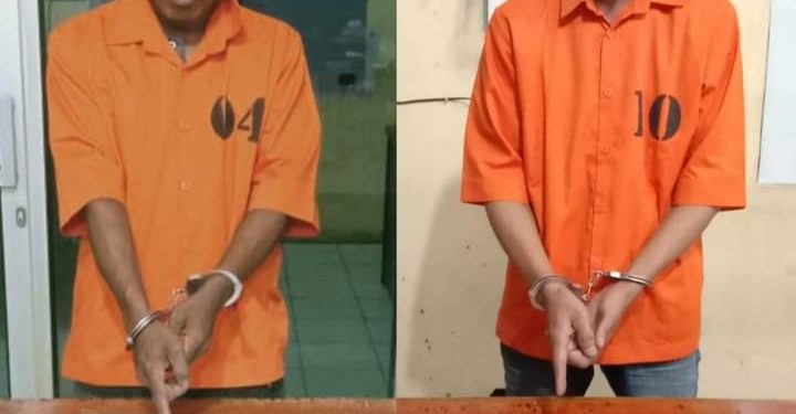Amankan 14 Paket Sabu, Unit Reskrim Polsek Tapung Tangkap 2 Pelaku Narkoba