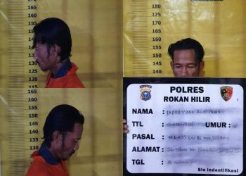 Pukul dan Cekek Istri, Suami di Rohil Masuk Sel