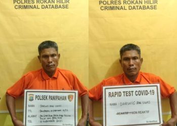 Seorang Pria Pemakai dan Pengedar Sabu Seberat 3,96 Gram di Teluk Pulai Diciduk Polsek Panipahan