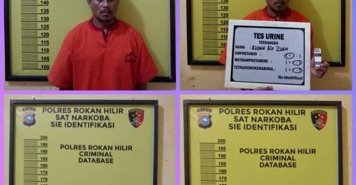 Rumah Pengedar dan Pemakai Sabu di Km 3 Sintong di Gerebek, Satreskrim Narkoba Polres Rohil Tangkap 2 Pelaku