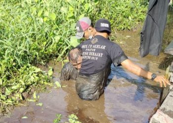 Masuk Kubangan, Tim Opsnal Polsek Bangko Ringkus Tersangka Curas