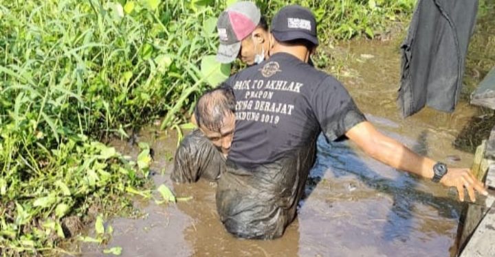 Masuk Kubangan, Tim Opsnal Polsek Bangko Ringkus Tersangka Curas