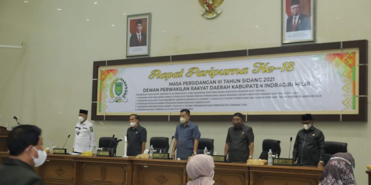 Rapat Paripurna DPRD Kabupaten Inhil