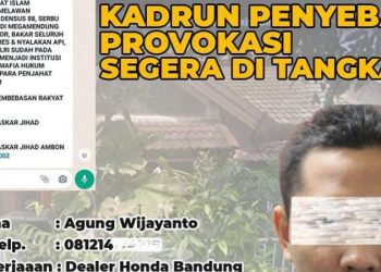 Pembuat Konten Seruan “Lawan Densus-Bakar Polres” Akhirnya Ditangkap di Bandung