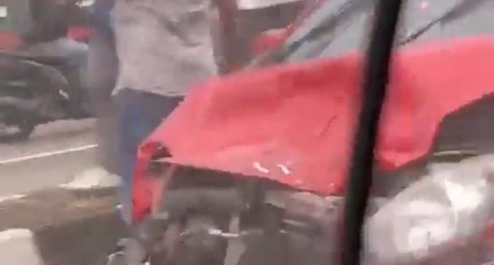 Aksi Kejar-kejaran Mobil di Jalanan Purwokerto, 1 Orang Luka