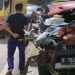 Remuk, Minibus Tabrak Truk di Jalan Lintas Sumatera Solok