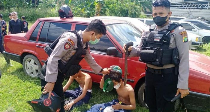 Tiga Pelajar yang Diduga Hendak Tawuran Berhasil Diamankan Tim Jaguar Polres Depok