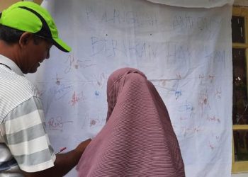 Datangi Balai Desa Pangkalan Baru, Petani Sawit di Riau 3 Bulan Tak Digaji