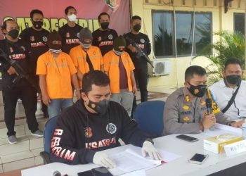 Komplotan Ganjal ATM Diringkus Satreskrim Polres Bengkalis