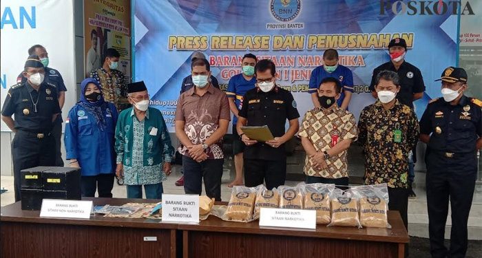 Disembunyikan Dalam Vios yang Dimodifikasi, BNNP Banten Gagalkan Penyelundupan 6.29 Kg Sabu