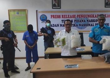 Selama Tahun 2021, BNN Riau Berhasil Tangani 41 Kasus Narkotika