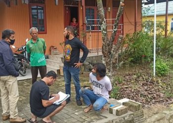 Residivis Pembunuhan Tertangkap Warga Curi Meteran PDAM di Samarinda