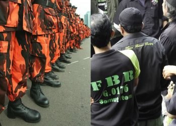 Polres Jakpus Segel Markas Ormas Pemuda Pancasila dan FBR