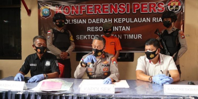 Saat Memulung Residivis Narkoba Bawa Kabur Motor yang Kunci Tergantung di Bintan