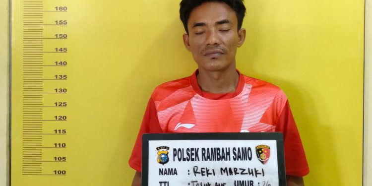 Pernah Terlibat Kasus Pembunuhan Nenek Kandung, Pemuda Di Rohul Kembali Masuk Sel Kasus Penganiayaan