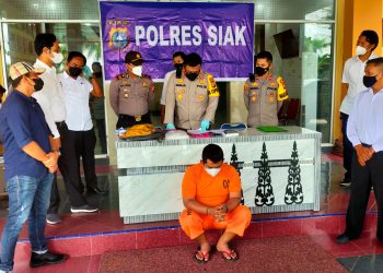 Polsek Tualang Gagalkan Peredaran 1,1 Kg Sabu Untuk Malam Tahun Baru