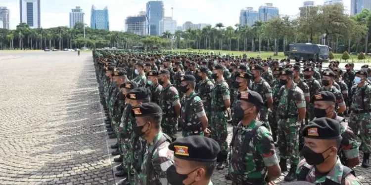 Amankan Masa Reuni Akbar 212, TNI Terjunkan 1.980 Pasukan