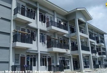 Waw! Proyek Rusun Kampus Lukman Eddy dan Ponpes di Pekanbaru Telan Rp 24 Miliar