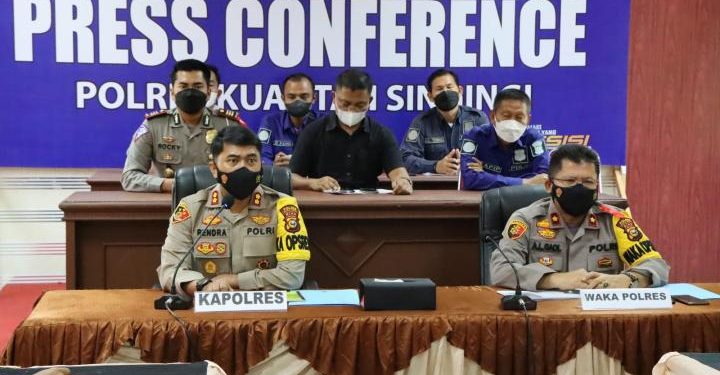 Sepanjang 2021, Belasan Personel Polres Kuansing Terima Sanksi Disiplin