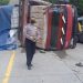 Dumptruk Hajar Dua Nobil di Sitinjau Lauik, Kerugian Ratusan Juta